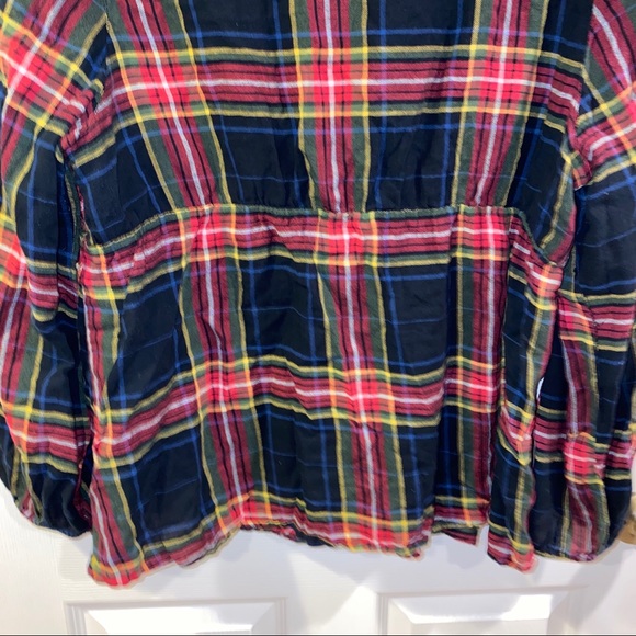 Lane Bryant Plaid Top - Size 22/24 - Picture 6 of 9